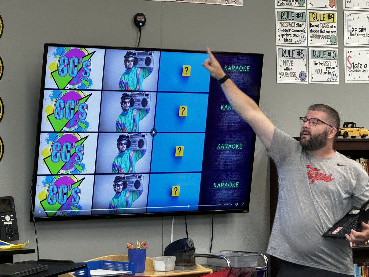 AClardyGRREC's tweet image. Survivor theme, house assignments, PBIS, Intervention 101, and a Name that Tune team challenge today during @bristowelem professional development🎉 PD can be informative and FUN😎 #WCPS #consistency #predictability #BEARS #outwit #outplay #outlast