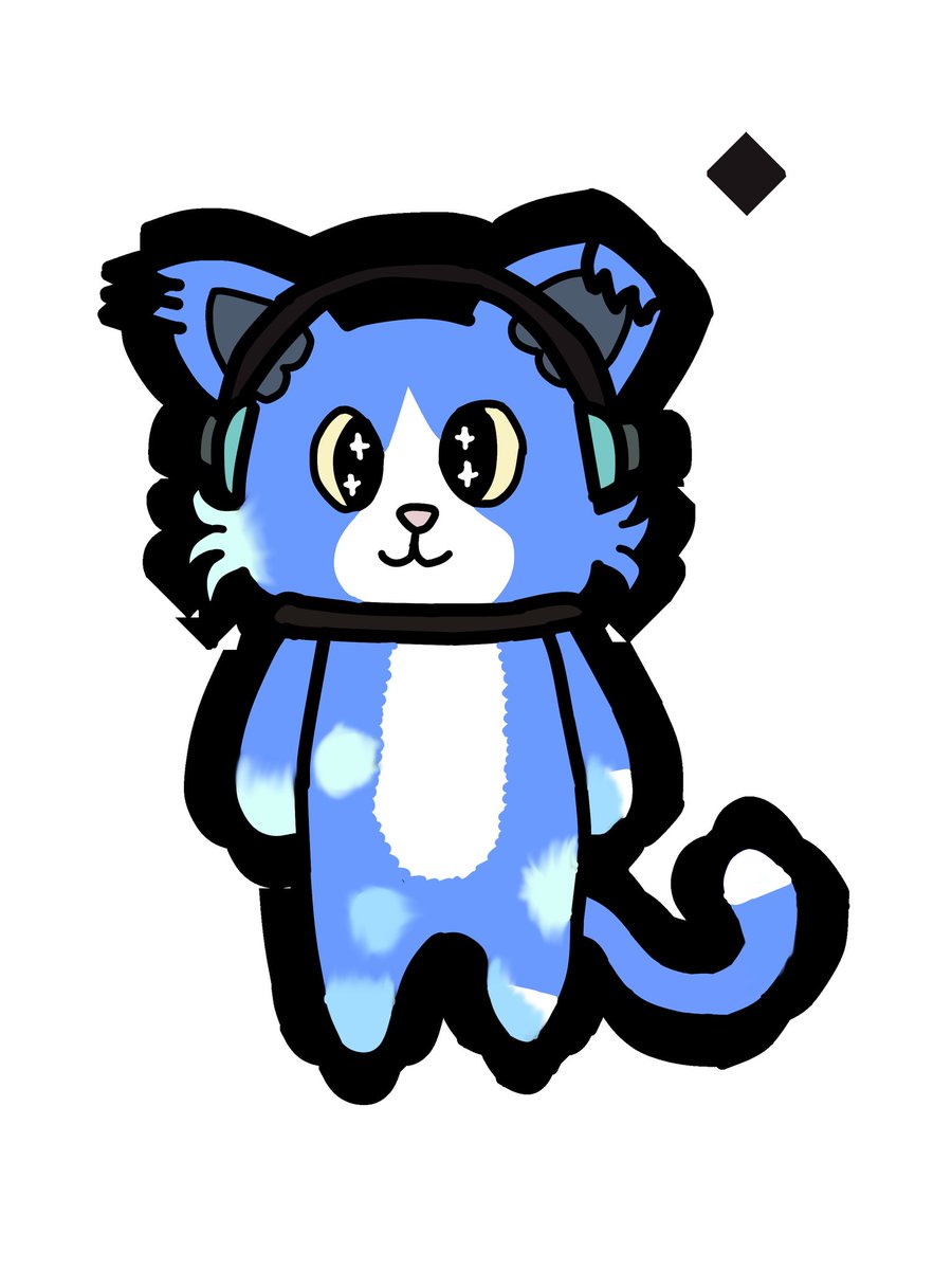 didier_roblox's tweet photo. This is my oc of beatcats, I haven't thought about the reason for the stains, but the way to explain it is that she spends her time painting and that's why she has those stains on her body
But in itself it is a two-tone cat
#Beatcats #オリキャッツ https://t.co/F8yRhQPxBR