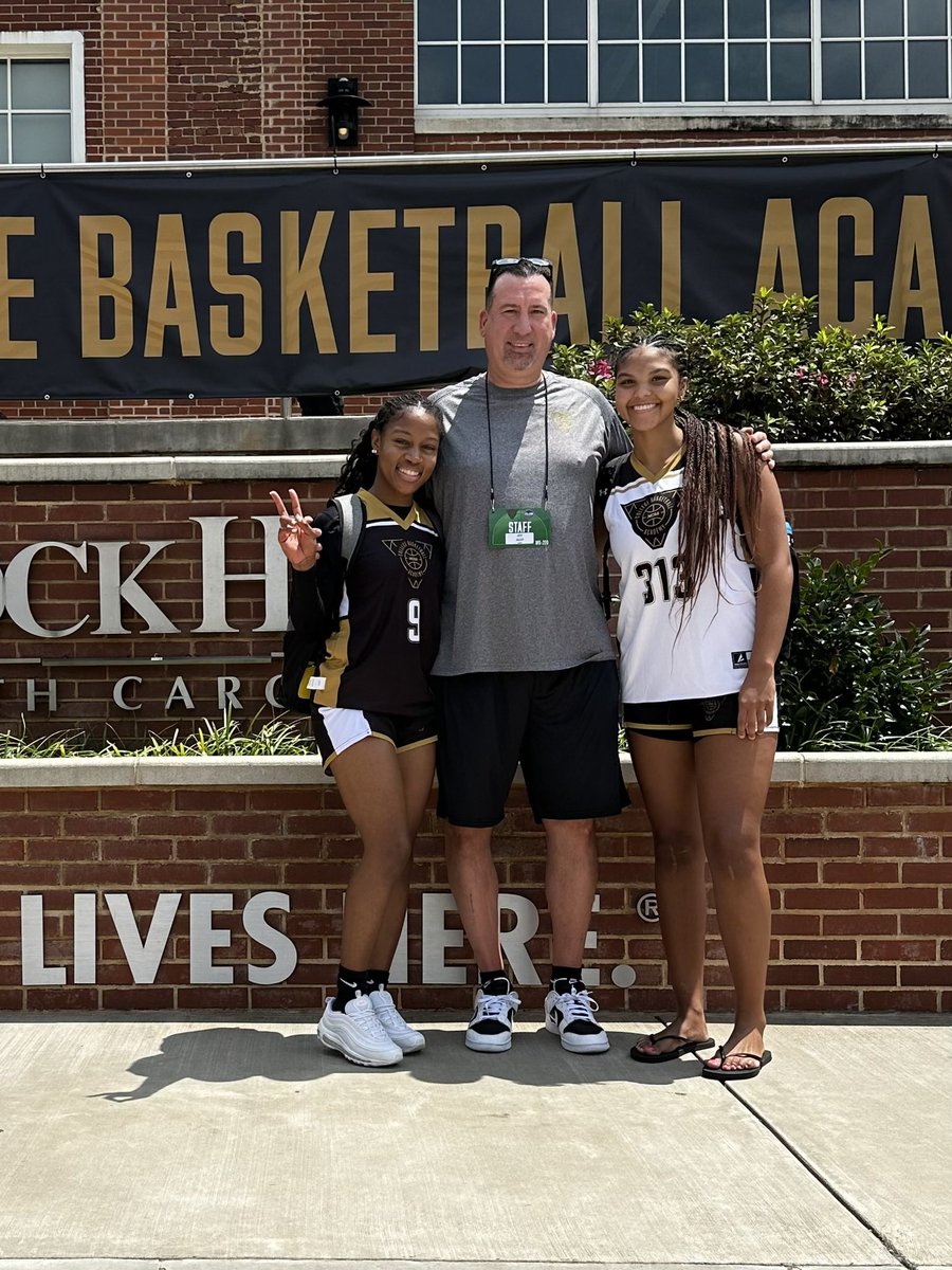 Proud of these two at the NCAA Academy in Rock Hill South Carolina.