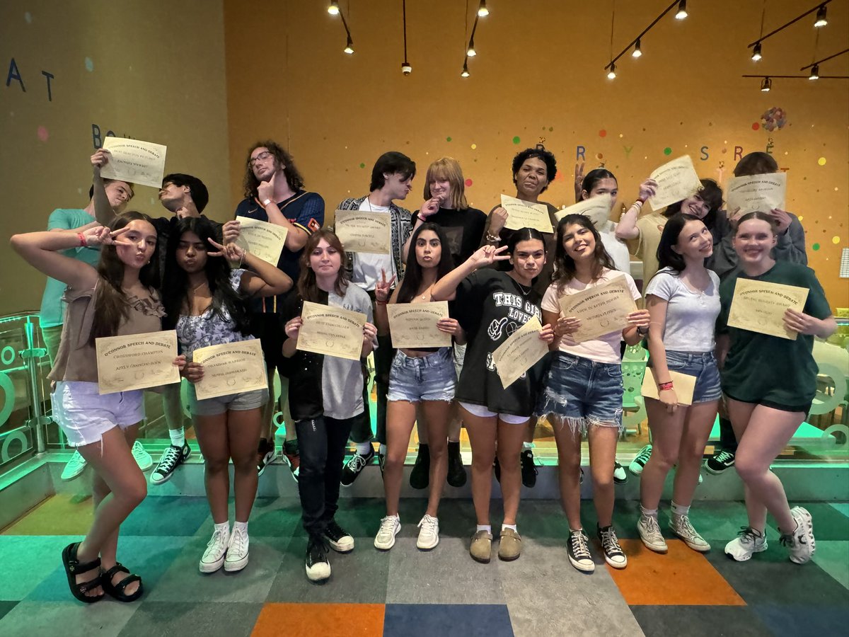 O’Connor Speech and Debate tweet media