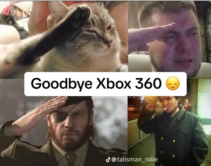 Baalinn's tweet photo. #iwasthere for the beginning and I was there there at the end goodbye Xbox 360 https://t.co/npBqEOJGP1