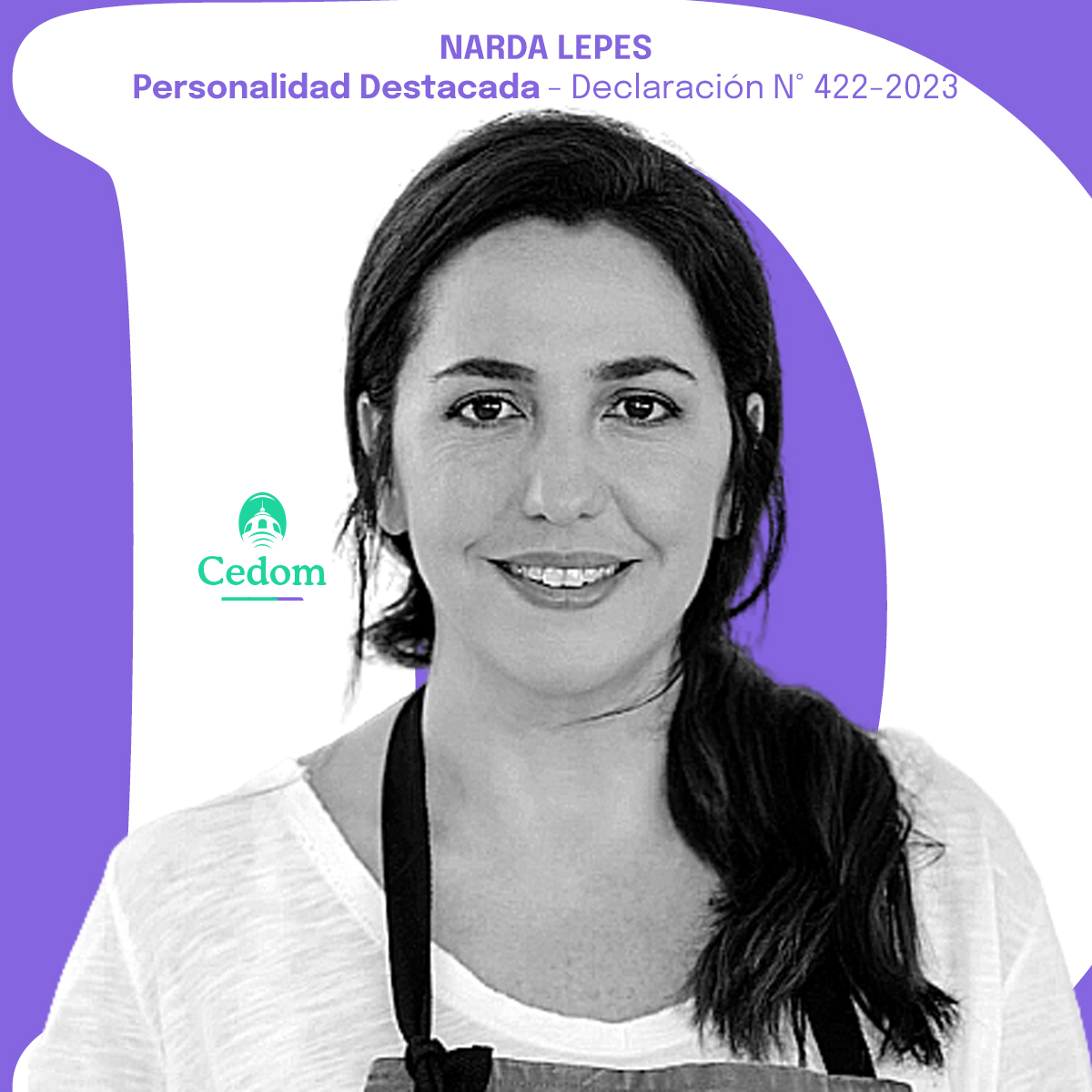 cedomCABA's tweet photo. ¡Feliz cumpleaños a la Personalidad Destacada en el ámbito de la Cultura de la Ciudad Autónoma de Buenos Aires Narda Lepes!
#homenaje #NardaLepes #PersonalidadDestacada #Legislatura @NardaLepes #ContáConElCedom 📄 https://t.co/UCdGu5sxpx