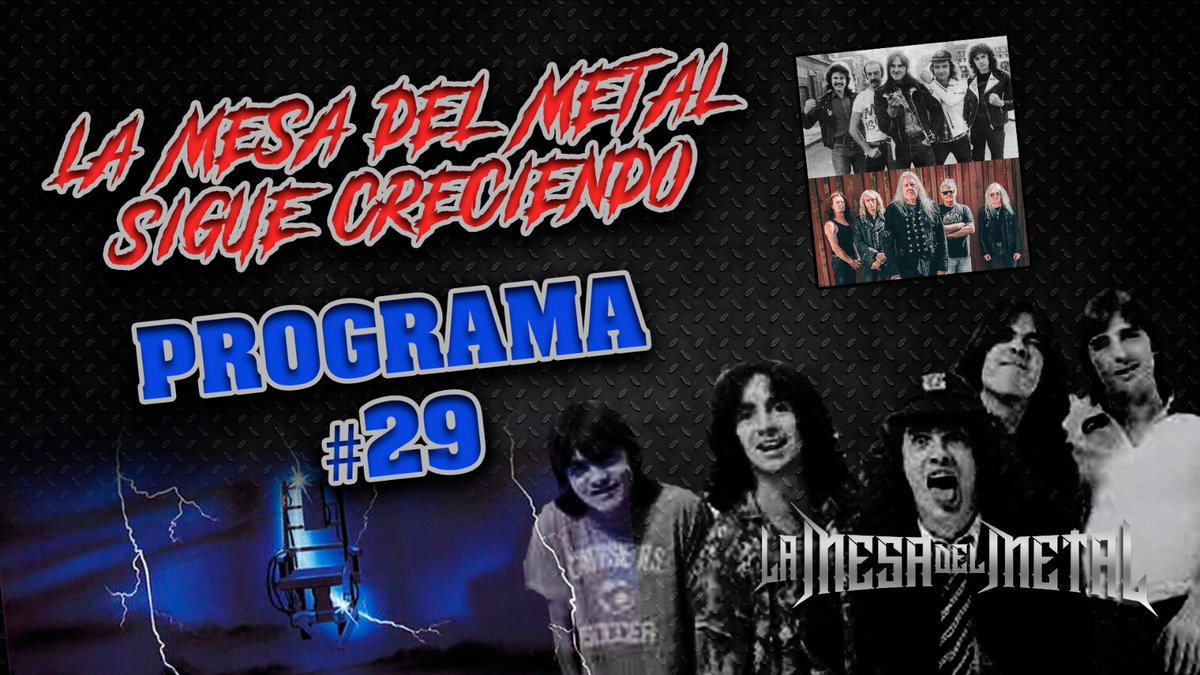 Hay programa de La Mesa del Metal
👇
youtu.be/P-vZ2WJ6AGM?si…