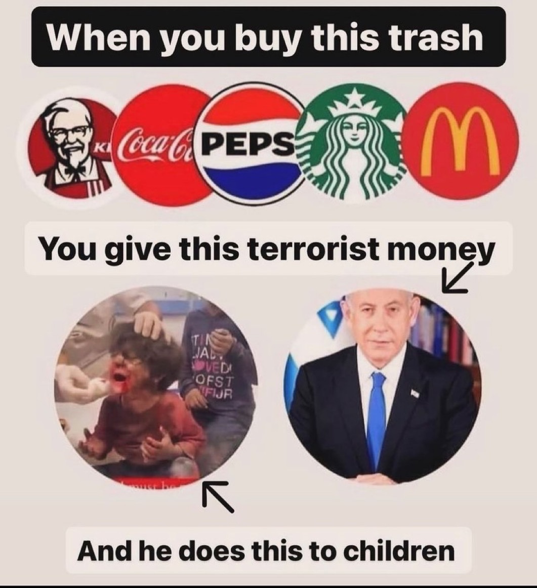 ShaykhSulaiman's tweet photo. KEEP BOYCOTTING BABY KILLERS https://t.co/BeewAWnkMf