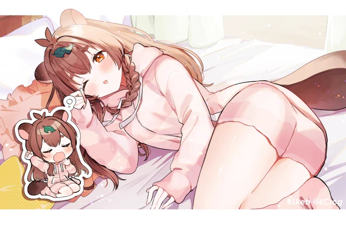 初Skeb!リクエストありがとうございました! #Skeb #Commission