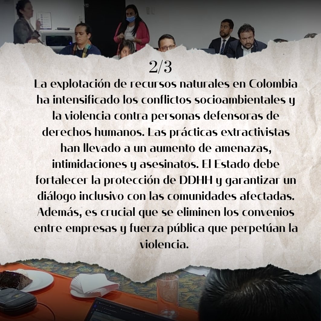 IPCoficial's tweet photo. @ONU_es @MinAgricultura @Siembra_Centro @CIEDHes @CINEP_PPP @Coljuristas @coeuropa @MinAmbienteCo @susanamuhamad @ISAGEN @cjlibertad @ambienteysoc @RJAColombia @FNAmbiental @MRV_Santander @Indepaz @Defensavida @petrogustavo @CesarPachonAgro @o_eco @ObservarPazDH @Ccajar #EmpresaYDDHH | 📑Luego de una jornada de intervención y diálogo entre la Mesa por los DDHH frente al poder empresarial y el grupo de Trabajo de Empresas y DDHH de @ONU_es, compartimos algunas recomendaciones 👇: https://t.co/QcIwvRRcBr