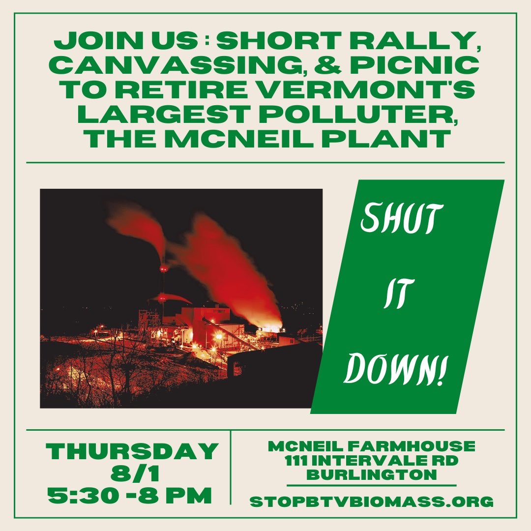 Stop Vermont Biomass tweet media