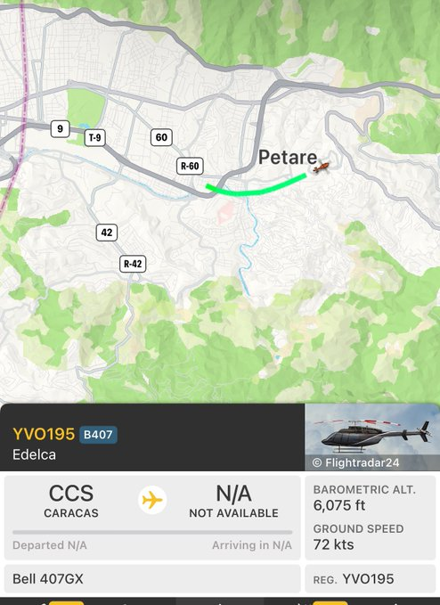 FlconEYES's tweet photo. YV0195 #EDELCA
Helicoptero hacia #Petare https://t.co/IoJo6avGhT