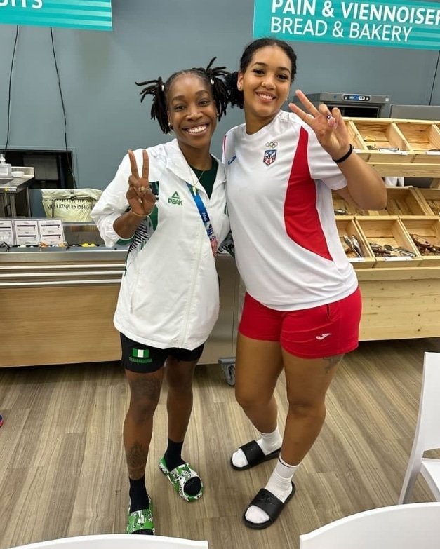 Kjeff1328's tweet photo. @Aa_ronWilliams Hey @Aa_ronWilliams I saw your article about American athletes in the Paris games. Here are 2 more from NJ. Mariah Perez (PR) Ezinne Kalu (Nigeria) both from Newark NJ https://t.co/FaFTmvaDtK
