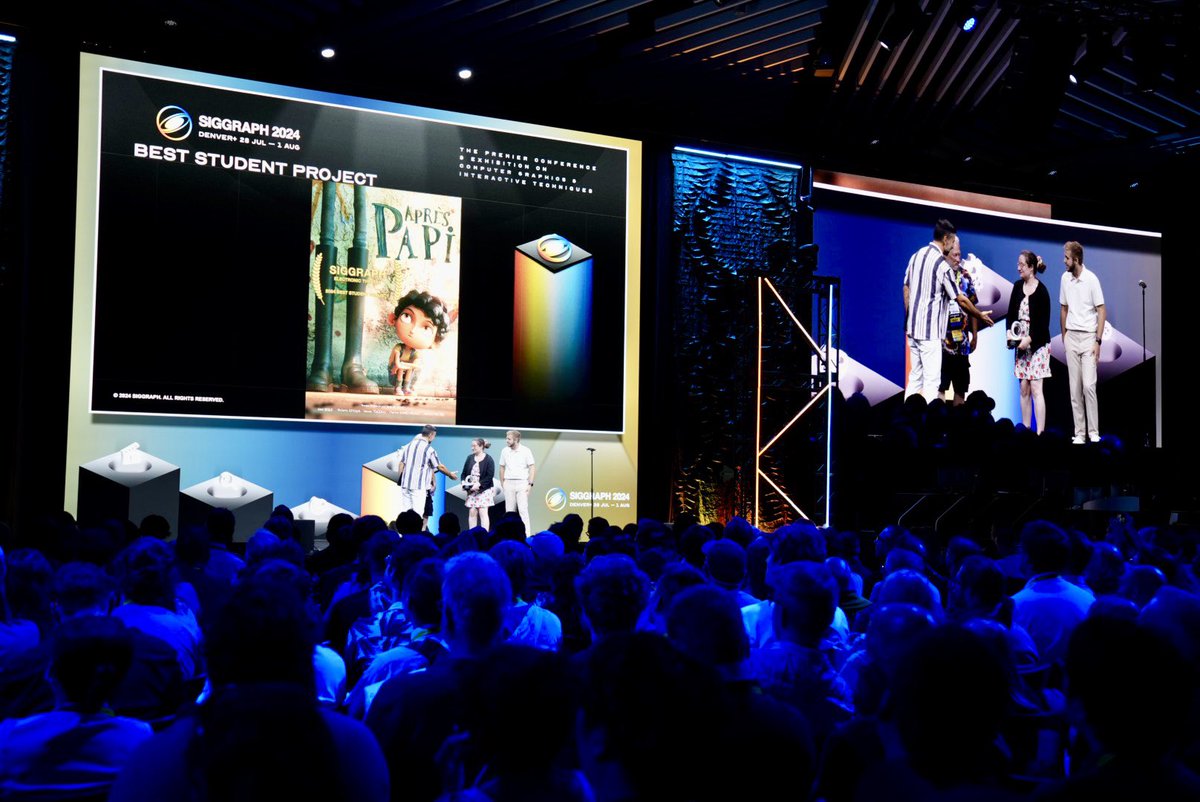 Time for the big show! 🍿 It’s the Electronic Theater at #SIGGRAPH2024.