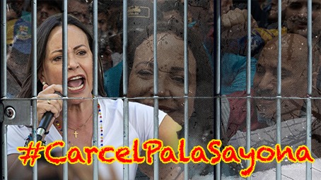 Cada vez que 🇻🇪 mejora, la sayona sale a generar violencia.

#CárcelPaLaSayona