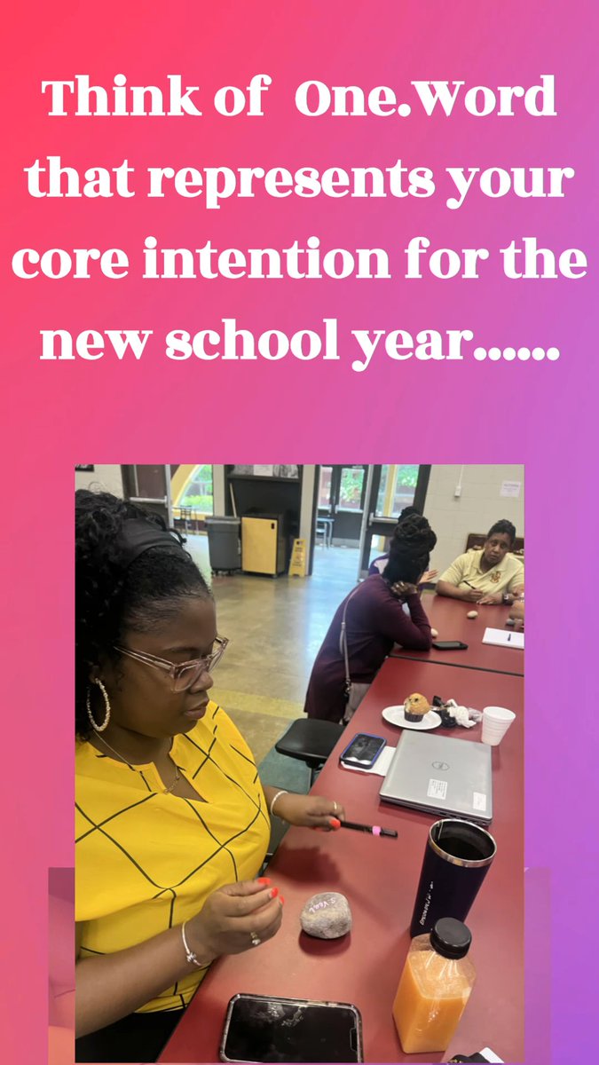 Westside’s Staff spent long minutes reflecting on their core desire for the year. Each created a stone remembrance as reminder to keep moving forward with  personal &amp; professional growth! VIDEO LINK &gt;&gt; youtu.be/ixIym4ZHzBI
#Built4Bibb #WestsidePride #WestsideWinning #OneWord