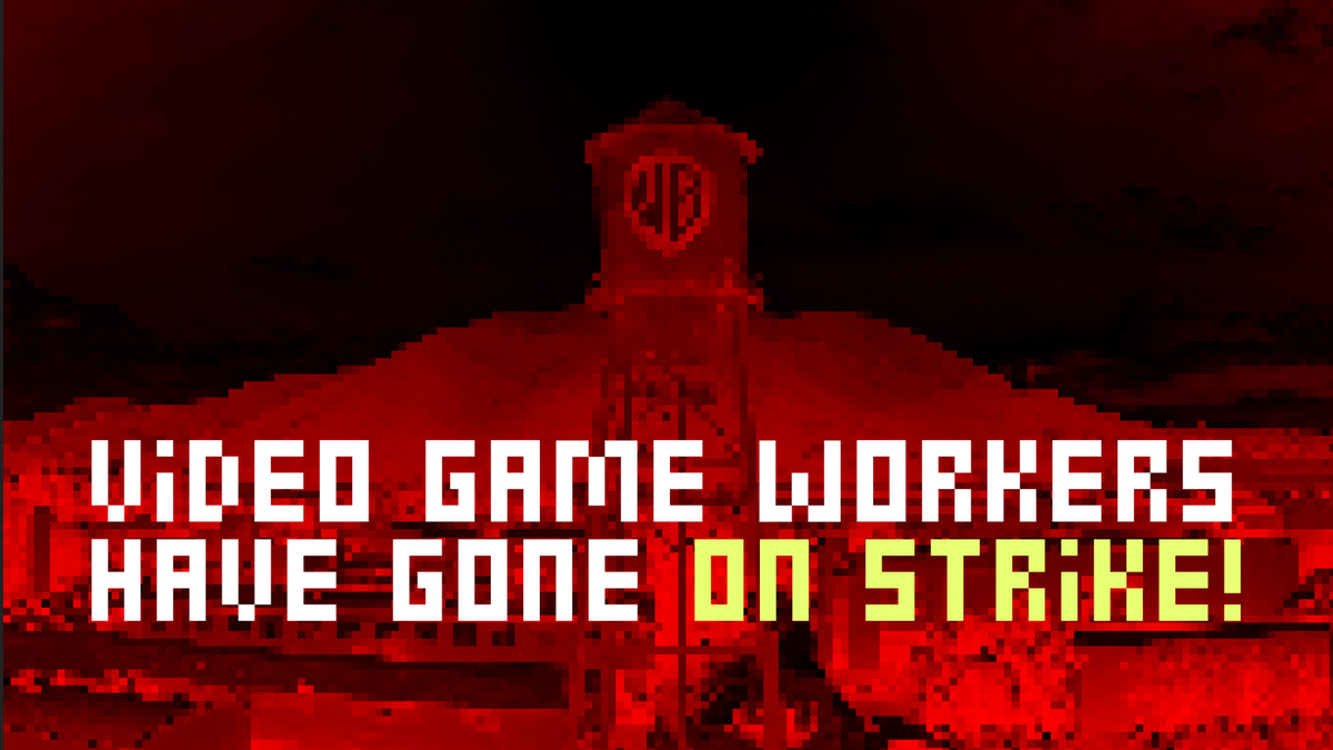 When workers go on strike, socialists show up in solidarity!

DSA-LA is proud to support video game workers ON STRIKE, and we'll be there THIS THURSDAY to show our support. Everybody's invited - come join us on the picket line! RSVP at actionnetwork.org/events/join-us…!