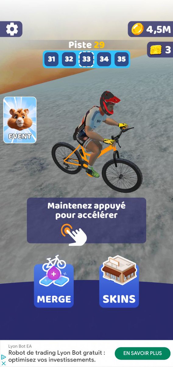 D1322Z's tweet photo. @HamsterCEO Probably 4 more if the game of playground give me a code...
32 race done
Level 10 
50 ads watch
Still no code 
🤯🤯🤯 https://t.co/NlmlhYZ4Ew