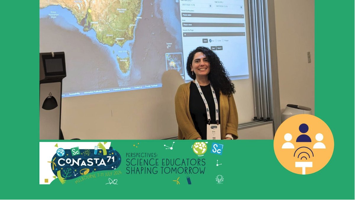 AuScope (@auscope) on Twitter photo Catch Dr Sima Mousavi’s key takeaways from <a href="/AuSIS/">Nush Zaman</a>’s interactive earthquake discovery workshop for science educators at CONASTA 71.
bit.ly/3SrNFpr
#AuScopeOutreach #NCRISImpact #STEM #SciComm #ScienceEducation Catch Dr Sima Mousavi’s key takeaways from <a href="/AuSIS/">Nush Zaman</a>’s interactive earthquake discovery workshop for science educators at CONASTA 71.
bit.ly/3SrNFpr
#AuScopeOutreach #NCRISImpact #STEM #SciComm #ScienceEducation