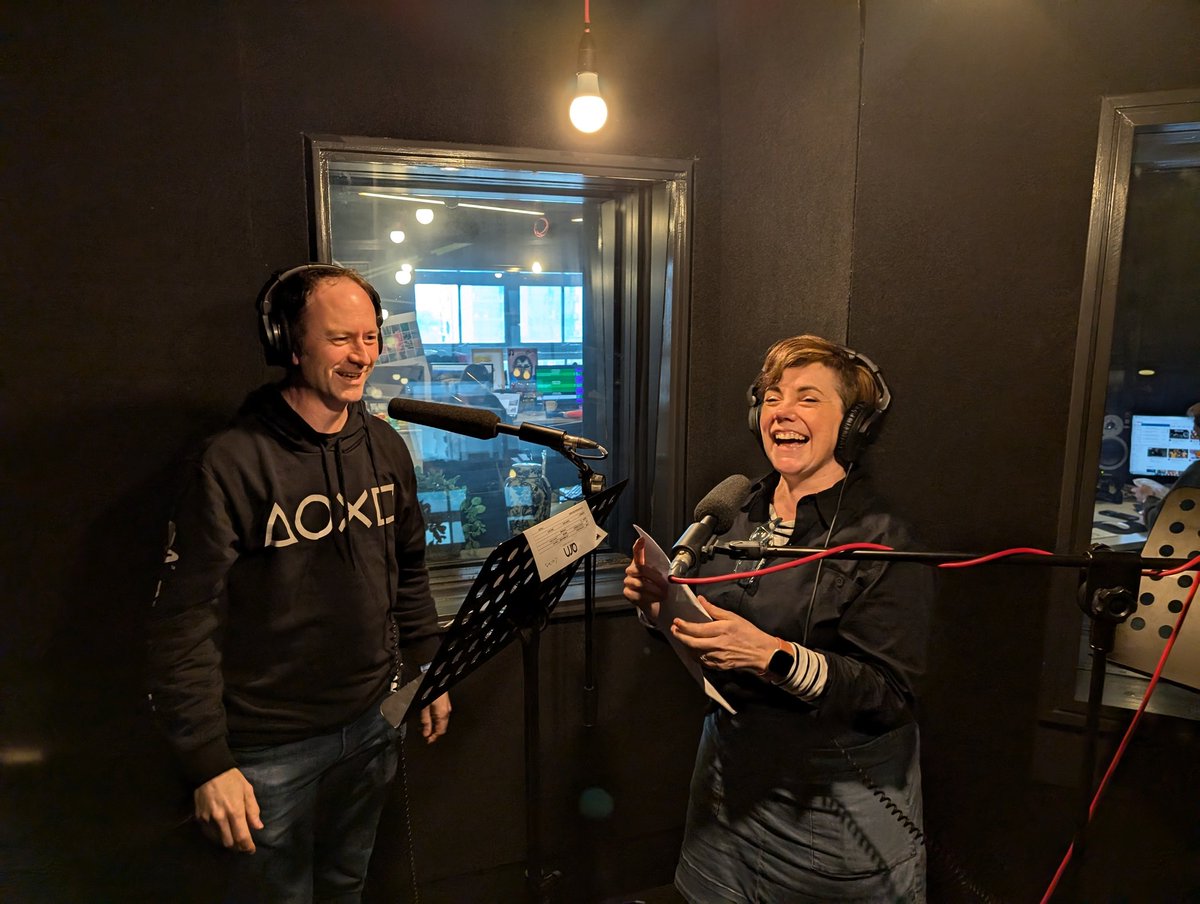 AndyWellsVA's tweet photo. Did some fun Radio Commercials with @ceceliaramsdale yesterday.  Too much fun. https://t.co/EQx2zvfTtL
