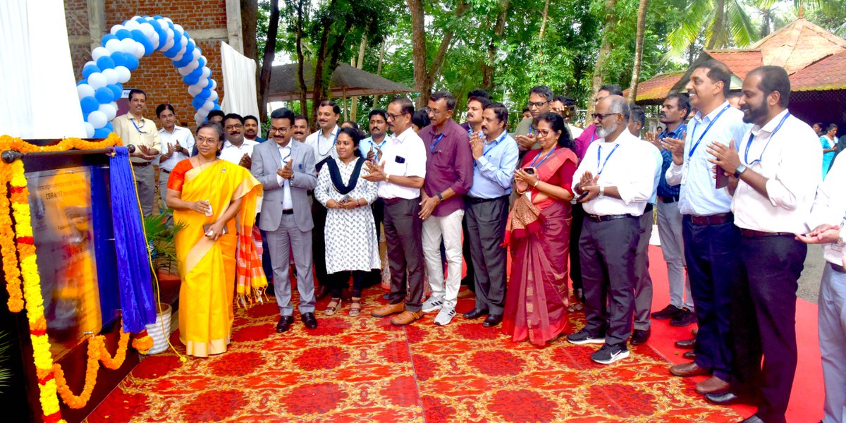 csir_niist's tweet photo. Dr.(Mrs.) N. Kalaiselvi, DG CSIR and Secretary DSIR laid the foundation stone of the NIIST Innovation Centre at the campus on 27th July 2024 @CSIR_IND #innovationcentre https://t.co/TQwI2MvALH