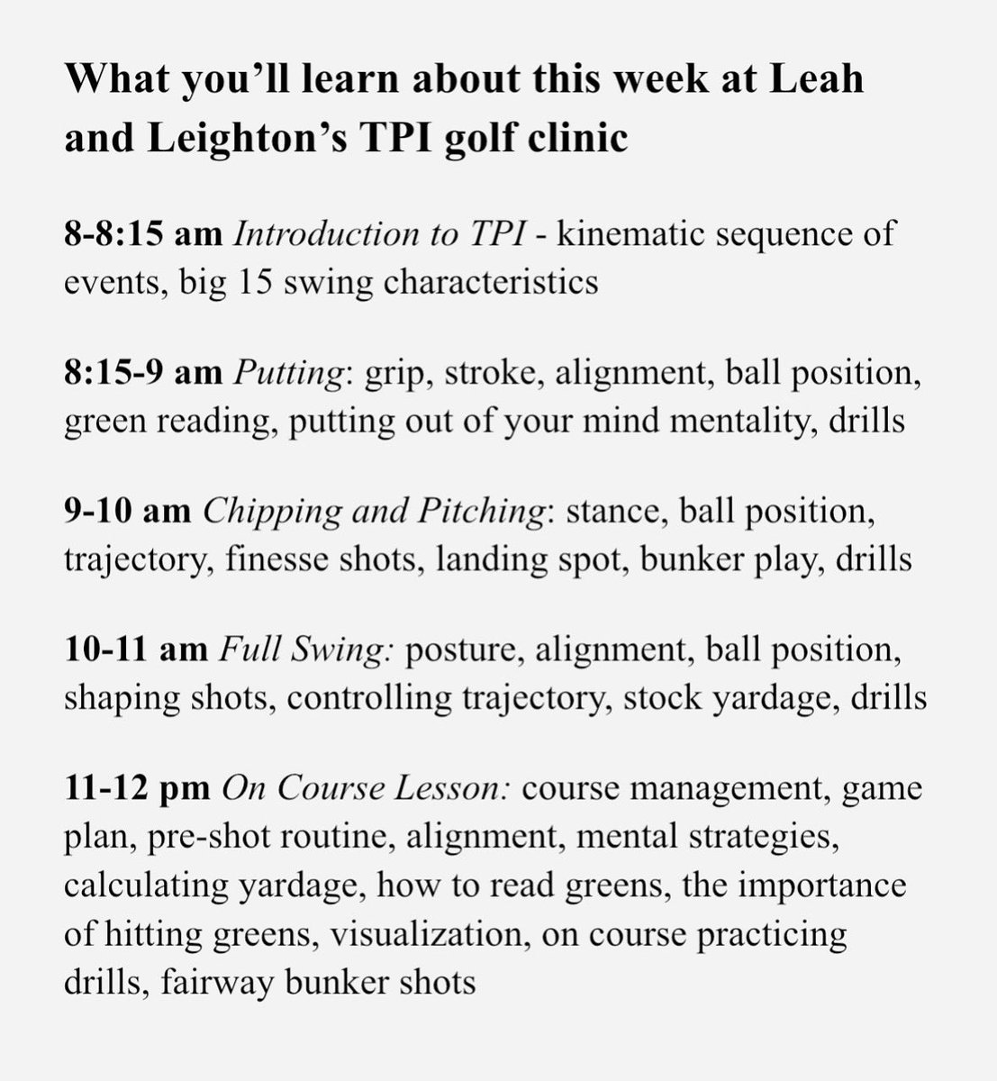 Leighton Thomas⛳️ tweet media