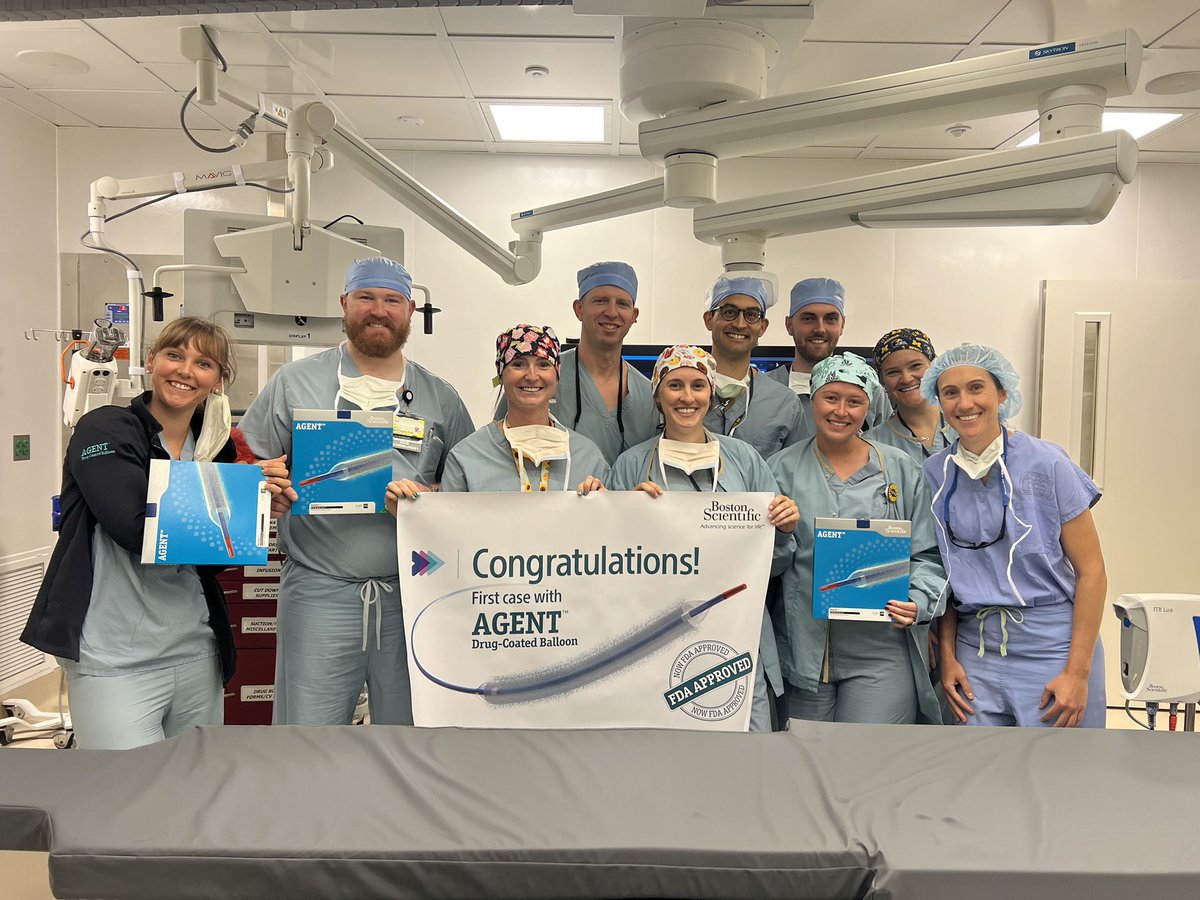 Brett Wanamaker (@bwanamakermd) on Twitter photo At long last, coronary DCBs have arrived <a href="/umichCVC/">U-M Health Frankel CVC</a>! Very excited for our lab to offer this therapy and perform our first Agent DCB case. Big thanks to the team and all those who worked so hard to make it possible <a href="/BSCCardiology/">BostonSci Cardiology</a> <a href="/MeneesMD/">Daniel Menees</a> <a href="/ChetcutiStan/">Stan Chetcuti</a> <a href="/d_sukul/">Devraj Sukul, MD MS</a> <a href="/CanteyEric/">Eric Cantey</a> At long last, coronary DCBs have arrived <a href="/umichCVC/">U-M Health Frankel CVC</a>! Very excited for our lab to offer this therapy and perform our first Agent DCB case. Big thanks to the team and all those who worked so hard to make it possible <a href="/BSCCardiology/">BostonSci Cardiology</a> <a href="/MeneesMD/">Daniel Menees</a> <a href="/ChetcutiStan/">Stan Chetcuti</a> <a href="/d_sukul/">Devraj Sukul, MD MS</a> <a href="/CanteyEric/">Eric Cantey</a>