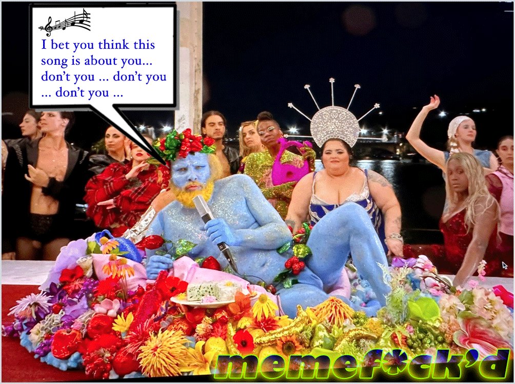 The French ( to you know who ) be like: