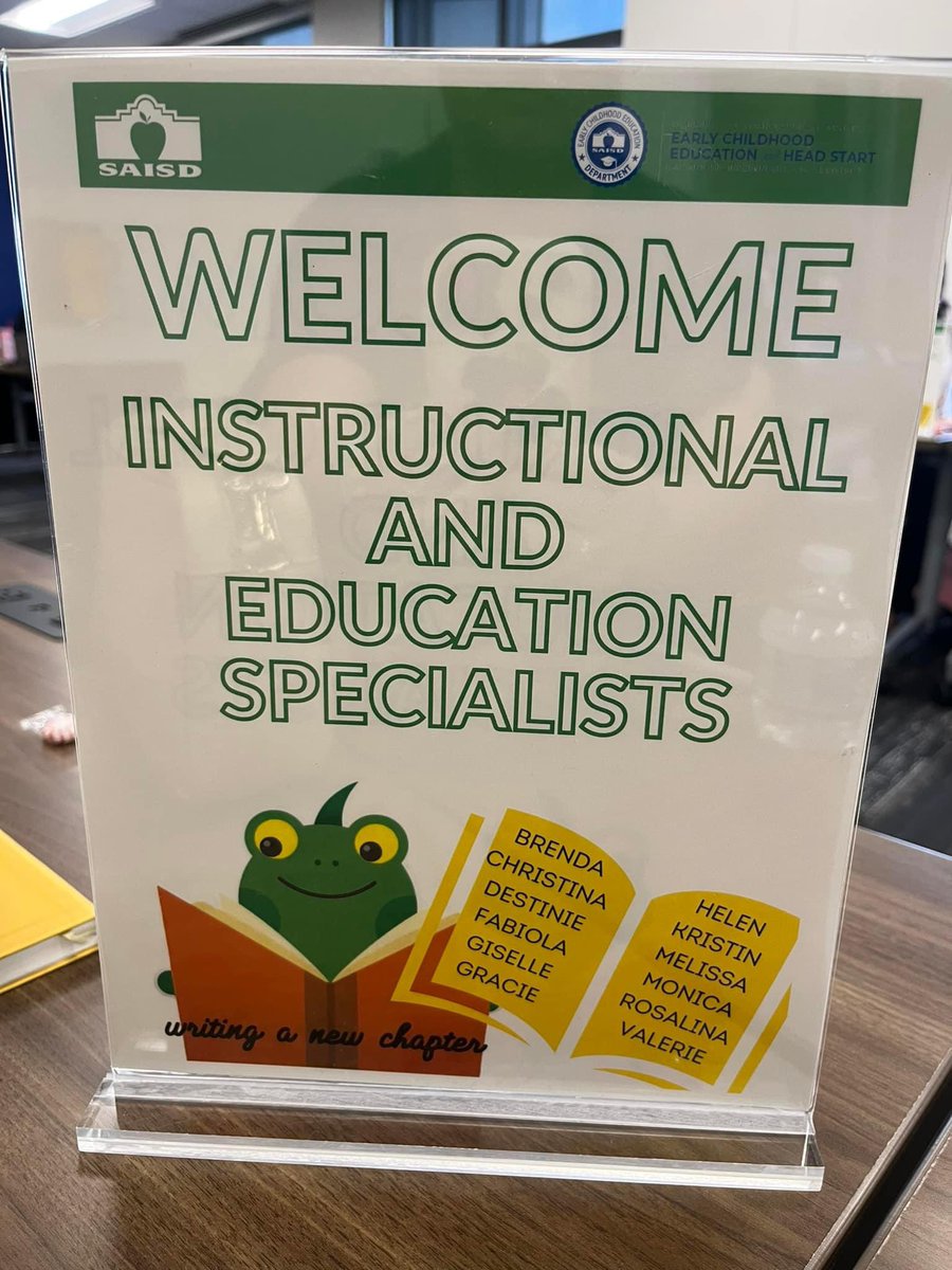 Iris N. Zepeda (@iriszinece) on Twitter photo Welcoming back our ECE Specialists today! We have a full team of 12 on our Education team, 3 on behavior, and 4 for compliance. We are ready to support our teachers, IAs, and campus staff in all things ECE! 💚💙♥️ <a href="/SAISDECE/">SAISD Early Childhood Department</a> #scholasticpkomw Welcoming back our ECE Specialists today! We have a full team of 12 on our Education team, 3 on behavior, and 4 for compliance. We are ready to support our teachers, IAs, and campus staff in all things ECE! 💚💙♥️ <a href="/SAISDECE/">SAISD Early Childhood Department</a> #scholasticpkomw
