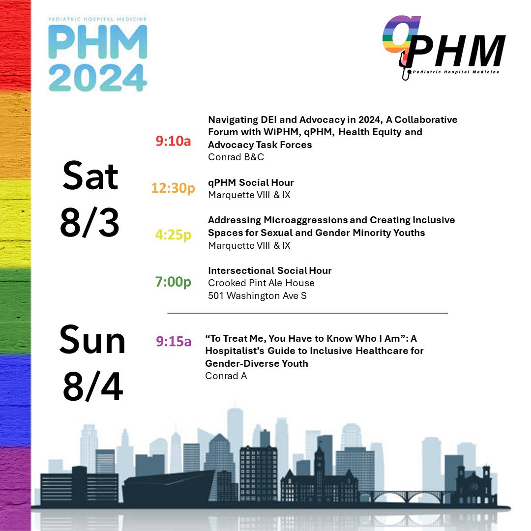 qPHM (@phmlgbtq) on Twitter photo We hope you’re getting as excited for <a href="/PHMConf/">PHM Conference</a> #phm2024 as we are! Join us for some awesome content sessions and social hours that we have planned. Can’t wait to see you soon! #phm We hope you’re getting as excited for <a href="/PHMConf/">PHM Conference</a> #phm2024 as we are! Join us for some awesome content sessions and social hours that we have planned. Can’t wait to see you soon! #phm