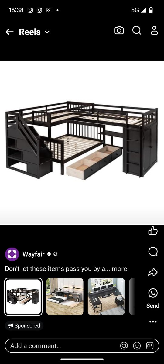 GaiusGuy's tweet photo. Got an ad for this polycule space-saver https://t.co/cnKyWB2ios