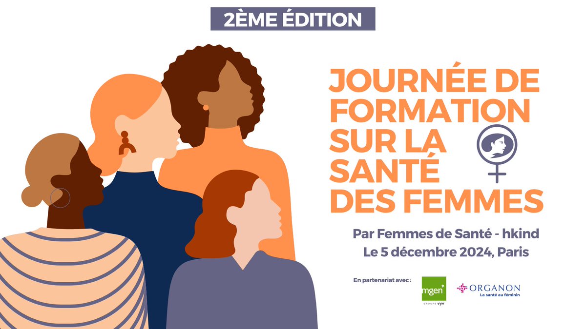SAVE THE DATE - Formation « Santé des femmes : bien appréhender et utiliser les spécificités des femmes pour mieux les accompagner et mieux les prendre en charge »

🗓 Le 5 décembre 2024
📍Paris 15 ou en visio

👉🏽 catalogue-hkind.femmesdesante.fr/formation/92/s…