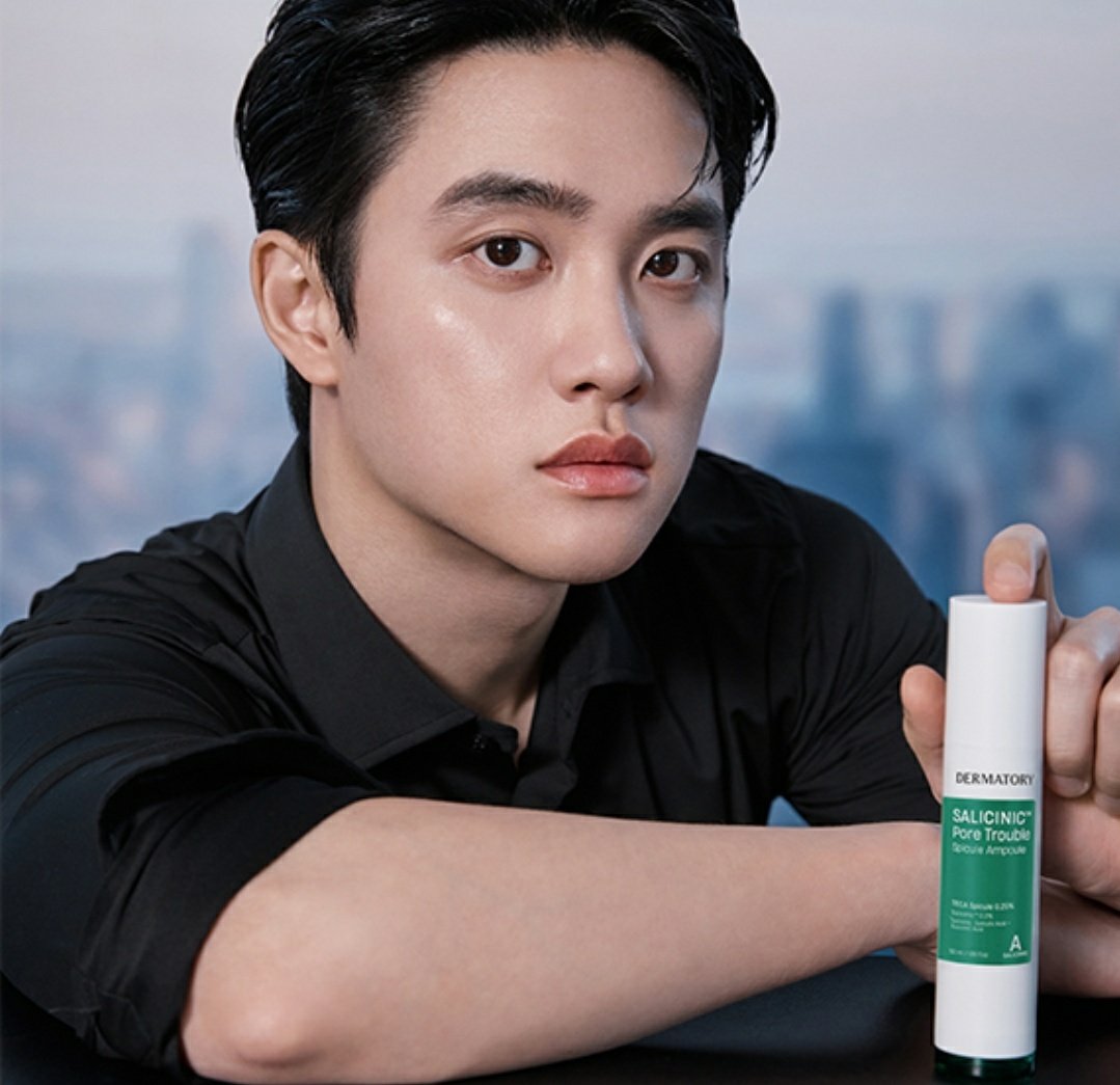 깐머 블랙셔츠 도경수 2컷