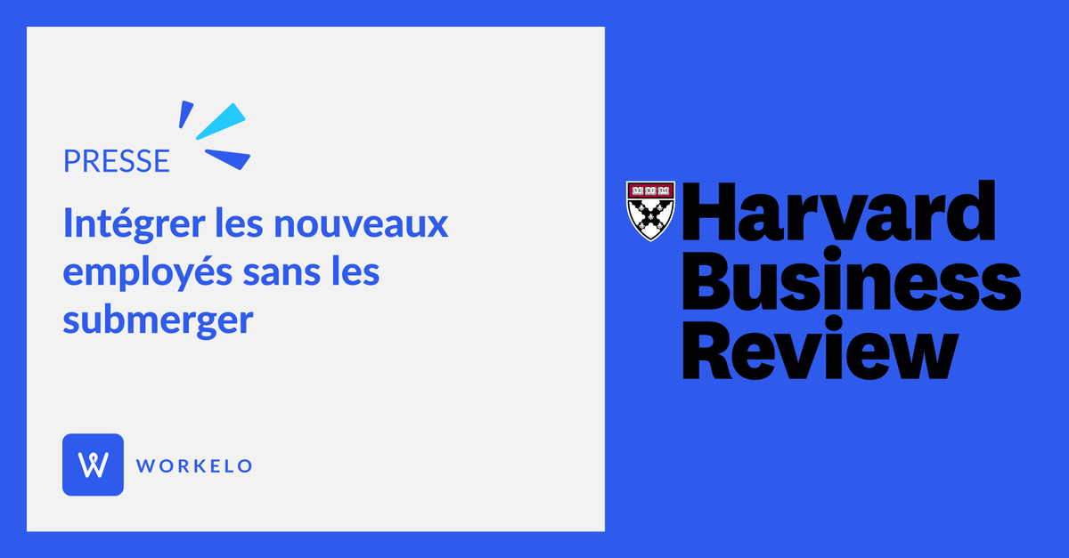Workelo - Onboarding & Offboarding (@workelo) on Twitter photo 1/3 d’entre eux quitteraient leur emploi dans les 90 premiers jours.
Un article publié par <a href="/HarvardBiz/">Harvard Business Review</a> explore l'importance d'un processus d'intégration efficace pour les nouveaux employés.
Lisez l'article complet (en anglais) ici 👉 bit.ly/3xeq5VU 1/3 d’entre eux quitteraient leur emploi dans les 90 premiers jours.
Un article publié par <a href="/HarvardBiz/">Harvard Business Review</a> explore l'importance d'un processus d'intégration efficace pour les nouveaux employés.
Lisez l'article complet (en anglais) ici 👉 bit.ly/3xeq5VU