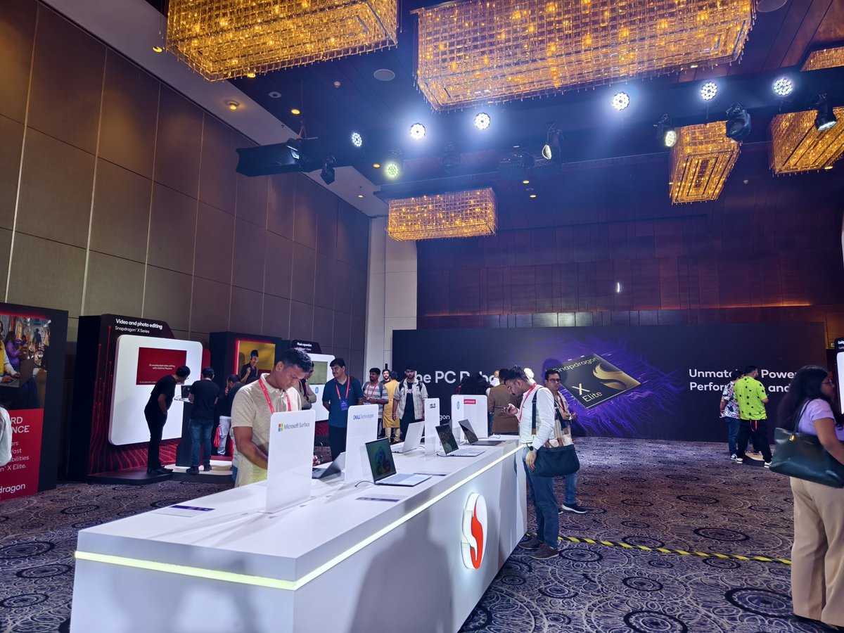 Here we are at #SnapdragonForIndia
#5GForAll