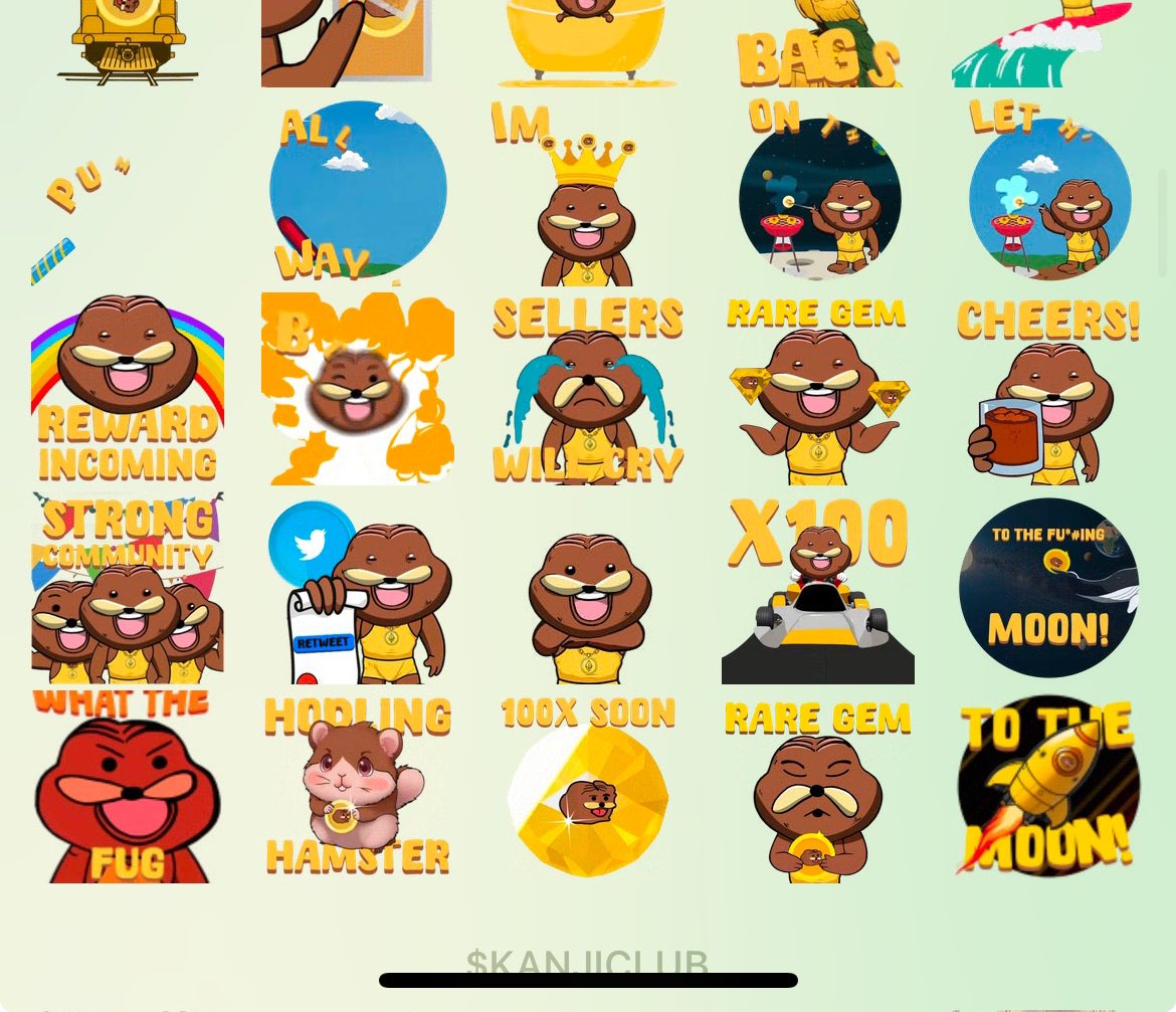 marvusstudio's tweet photo. 2d Animated sticker pack for Benis Coin - https://t.co/JSuJL10pji
#memeccoin #MEMECOİN #memecoinsol #memecoin1000x https://t.co/426QDQ2NTe