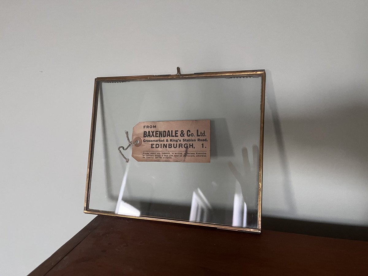 My plumber found this label when replacing my old boiler. Looking into the history of <a href="/WeAreBaxendale/">Baxendale</a>, I found the company started as a family-owned foundry, manufacturing railway carriages + gas lit lampposts. I’ve written to them to find out how old the label might be…
#nkuku