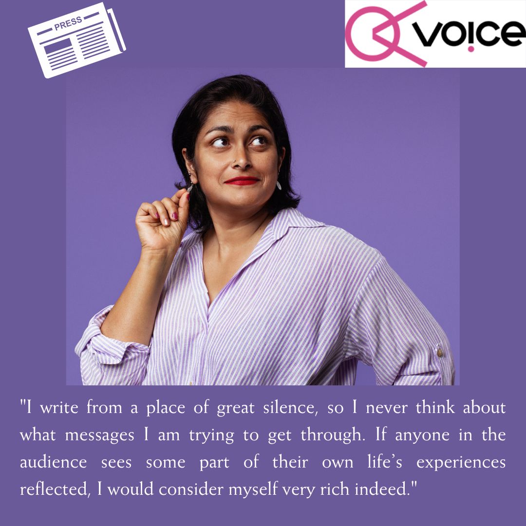 New interview in Voice Magazine - voicemag.uk/interview/1384…