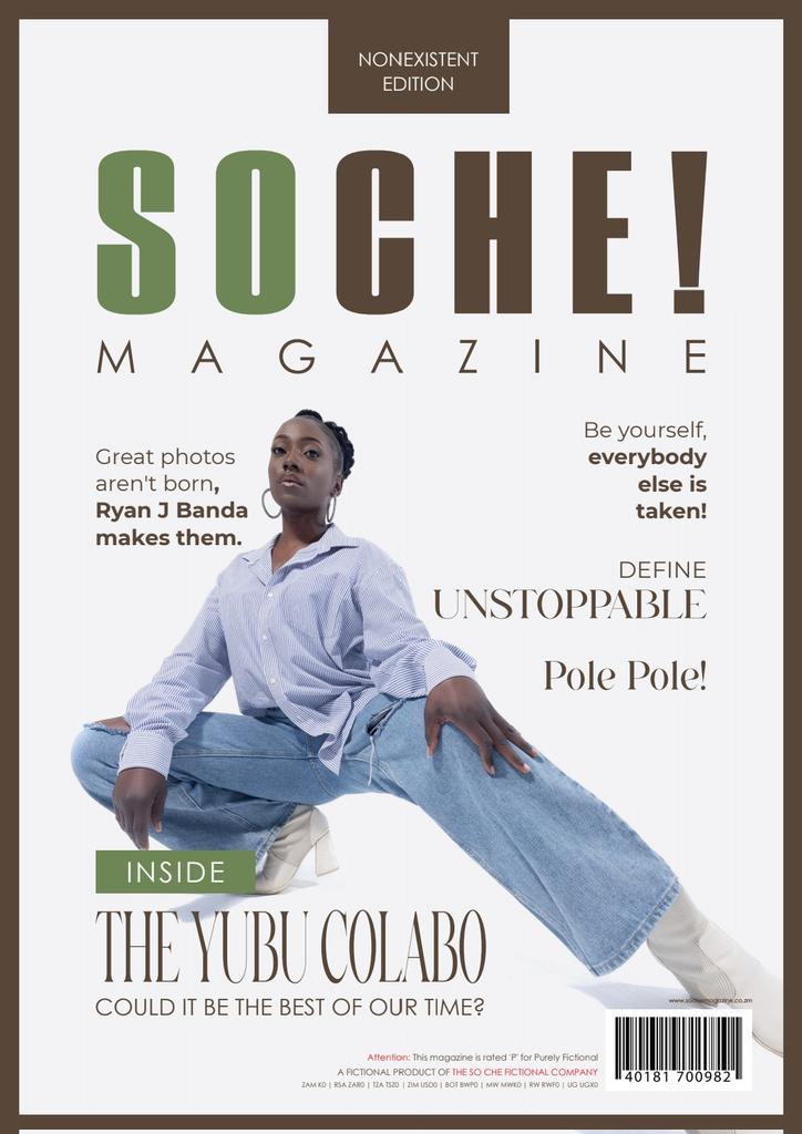 ThePompi's tweet photo. If i owned a magazine, it would highlight how God calls us to live authentically. Life's too short to be embarrassed about being yourself.
#PolePole #SoChe https://t.co/yFXdQi68mo