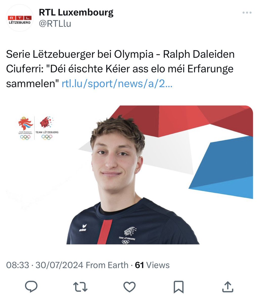 Wat kanns de souwuel am Bett wei bei Olympia soen ?