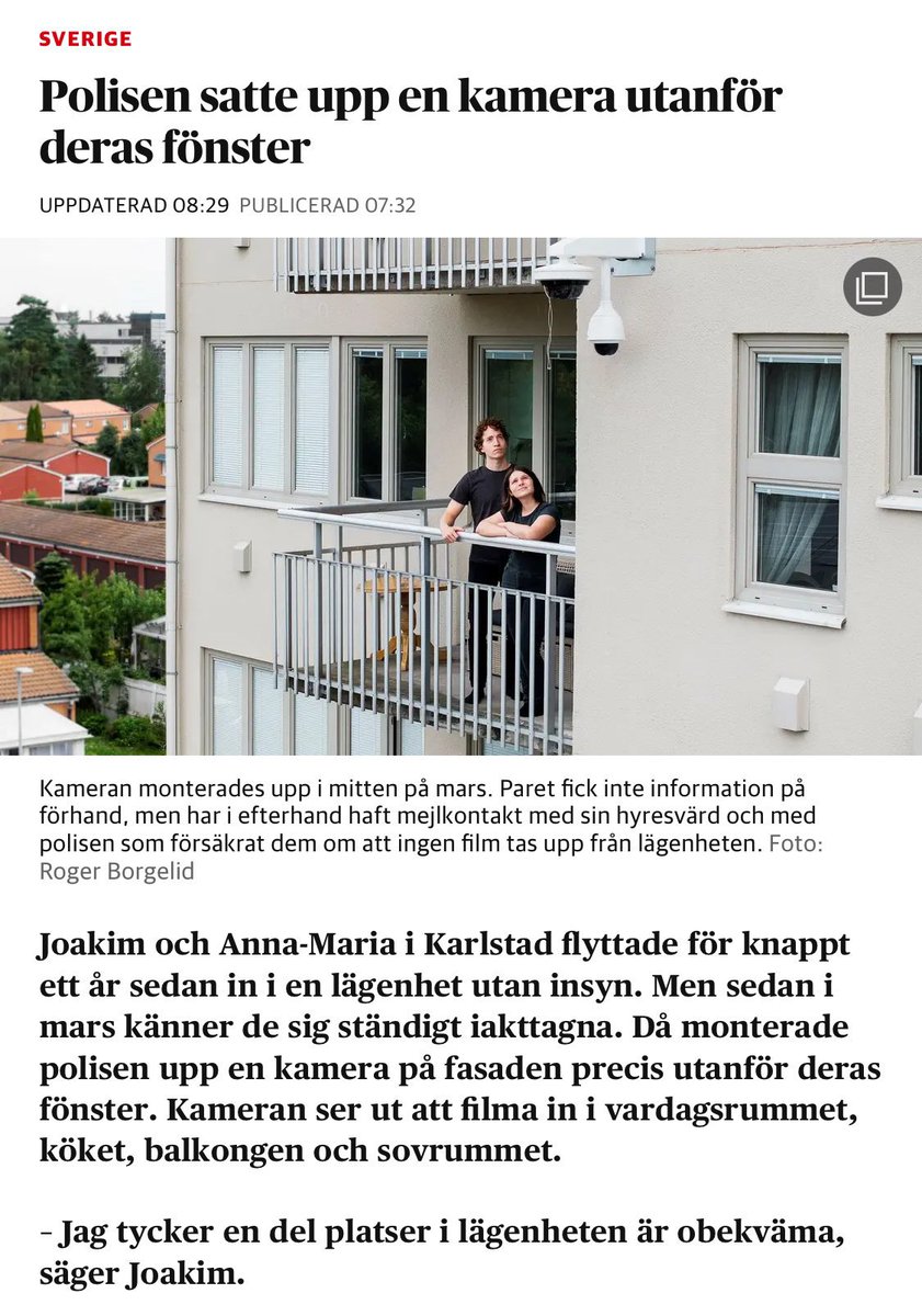 Du sköna, nya värld. Helt orimlig placering, givetvis. Men polisen tycks inte kunna göra fel…
