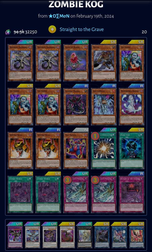 Another Zombie King of Games🚬

#duellinks
#yugioh