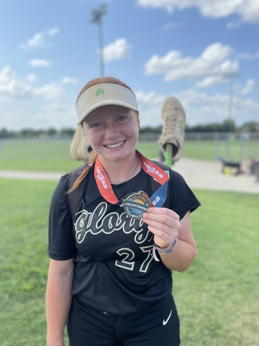 Ended the summer season as champions in the gold bracket at the USSSA Southern Nationals. 

#TeamCSA <a href="/CSA_Athletes/">Collegiate Sports Advocate (CSA)</a> <a href="/405Hitting/">Andy Wood</a> <a href="/texasgloryadkin/">Glory Adkins Softball</a> <a href="/TGA18U_National/">GloryAdkins18UNat’l</a> <a href="/whouch03/">289 Sports Performance</a> <a href="/Coach_Lem_UAM/">Kyle Lem</a> <a href="/UCE_Sports/">UCE Sports</a>