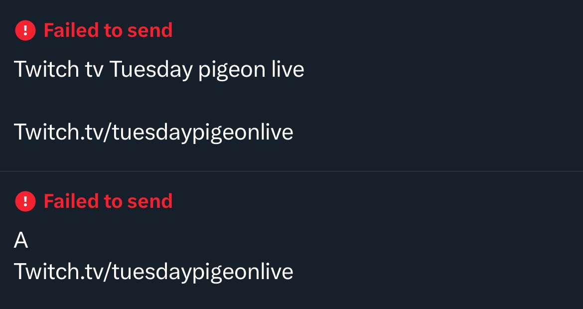 PigeonTuesday's tweet photo. It wont let me add my twitch link https://t.co/zZZSMWHaIf
