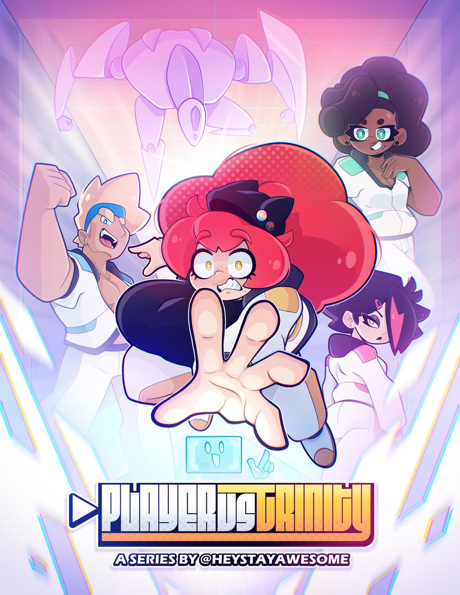 StayAwesomePr0d's tweet photo. IT'S HERE!

#PLAYERvsTRINITY is an original animated series by @HeyStayAwesome about a girl finding her place as the newest member of her college’s sports team in a digital, videogame-inspired world.

Watch the full 8 minute animatic pilot NOW on YouTube!

https://t.co/BFvxDB1r4F https://t.co/UkeKKbxTAw