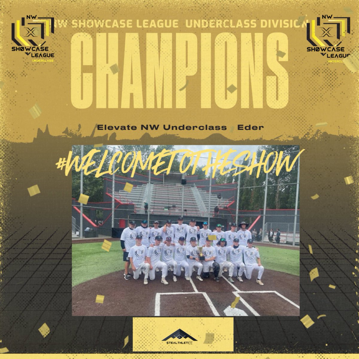 NW Showcase League (@nwshowleague) on Twitter photo Congratulations to <a href="/Elevate__NW/">Elevate Northwest</a> - Eder sweeping the <a href="/WashingtonAs/">Washington A’s</a> Underclass three games to zero. #welcometotheshow #2024NWShowcase League champions #Underclass division Congratulations to <a href="/Elevate__NW/">Elevate Northwest</a> - Eder sweeping the <a href="/WashingtonAs/">Washington A’s</a> Underclass three games to zero. #welcometotheshow #2024NWShowcase League champions #Underclass division