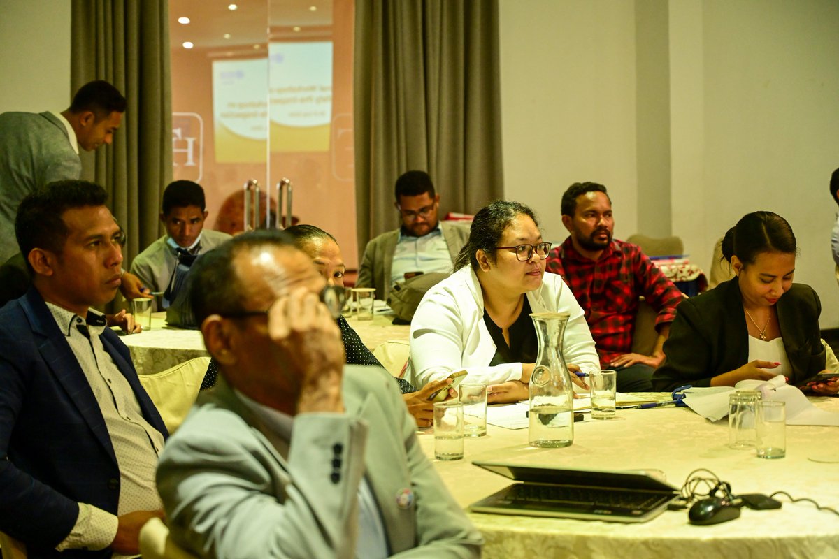 The Food Safety unit, under the Department of Vigilance Sanitary and Environmental Health in collaboration with WHO, is hosting a National Workshop on Food Safety Pre-inspection from July 29-31. #FoodSafety #TimorLeste #WHOTimorLeste