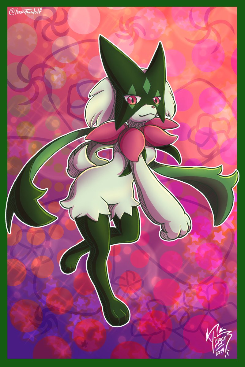 versiones a color de unos cromos que mostre hece unos dias

#megalopunny #meowscarada  #fanart