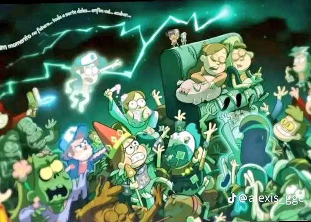 Akaiot486904's tweet photo. Gravity falls últimamente la está rompiendo con la salida del libro de Bill Pero lo más destacable es... ¿Cómo que la historia que vimos es la única línea en la que los Pines ganaron? Me parece creepy, como el dipper con las tijeras, osea que Guideon lo mató en ese capitulo...☠️ https://t.co/6HsvT759Ig