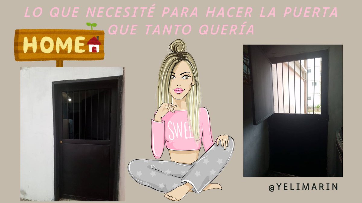 Hola amigos, por aquí les comparto todo lo que necesité para hacer la puerta que tanto quería #spanish #experiences #homesolution #blog #rutablockchain 
ecency.com/hive-108539/@y…