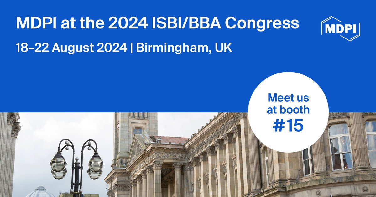 European Burn Journal MDPI (@ebj_mdpi) on Twitter photo 📢We will be attending the 22nd Congress of the International Society for Burn Injuries and the 55th Annual Meeting of the British Burn Association in Birmingham, UK, from 18 to 22 August 2024.
🔖Stay tuned for more updates! <a href="/ISBIWORLDBURN/">International Society for Burn Injuries</a> <a href="/BritishBurn/">British Burn Assoc.</a>
mdpi.com/about/announce… 📢We will be attending the 22nd Congress of the International Society for Burn Injuries and the 55th Annual Meeting of the British Burn Association in Birmingham, UK, from 18 to 22 August 2024.
🔖Stay tuned for more updates! <a href="/ISBIWORLDBURN/">International Society for Burn Injuries</a> <a href="/BritishBurn/">British Burn Assoc.</a>
mdpi.com/about/announce…
