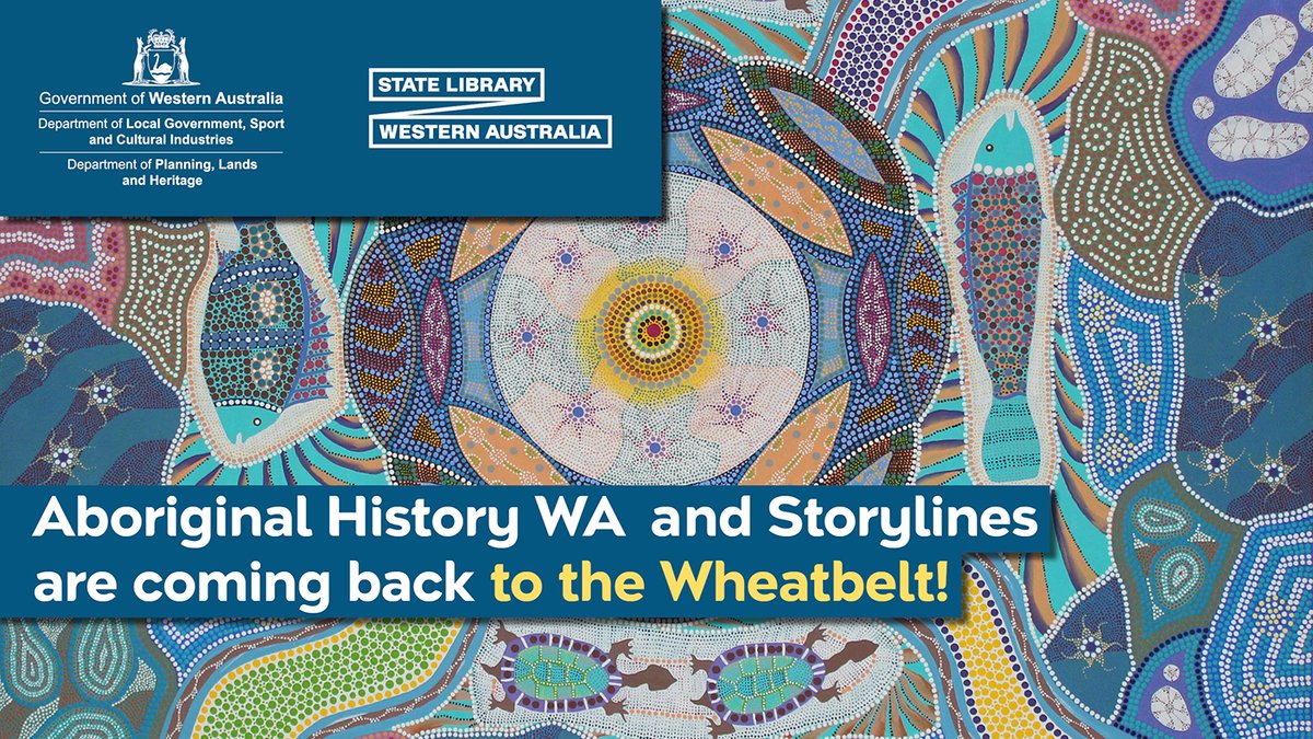 Wheatbelt, want to trace your mob’s ancestry?

Join a FREE info session this August. We're visiting Moora, Brookton, Northam, Quairading, Merredin and York.

More info here ➡️ ow.ly/VP7B50SJNjw

Artwork by Justin Martin titled Beeliar Nyoons, which means swampland brothers.