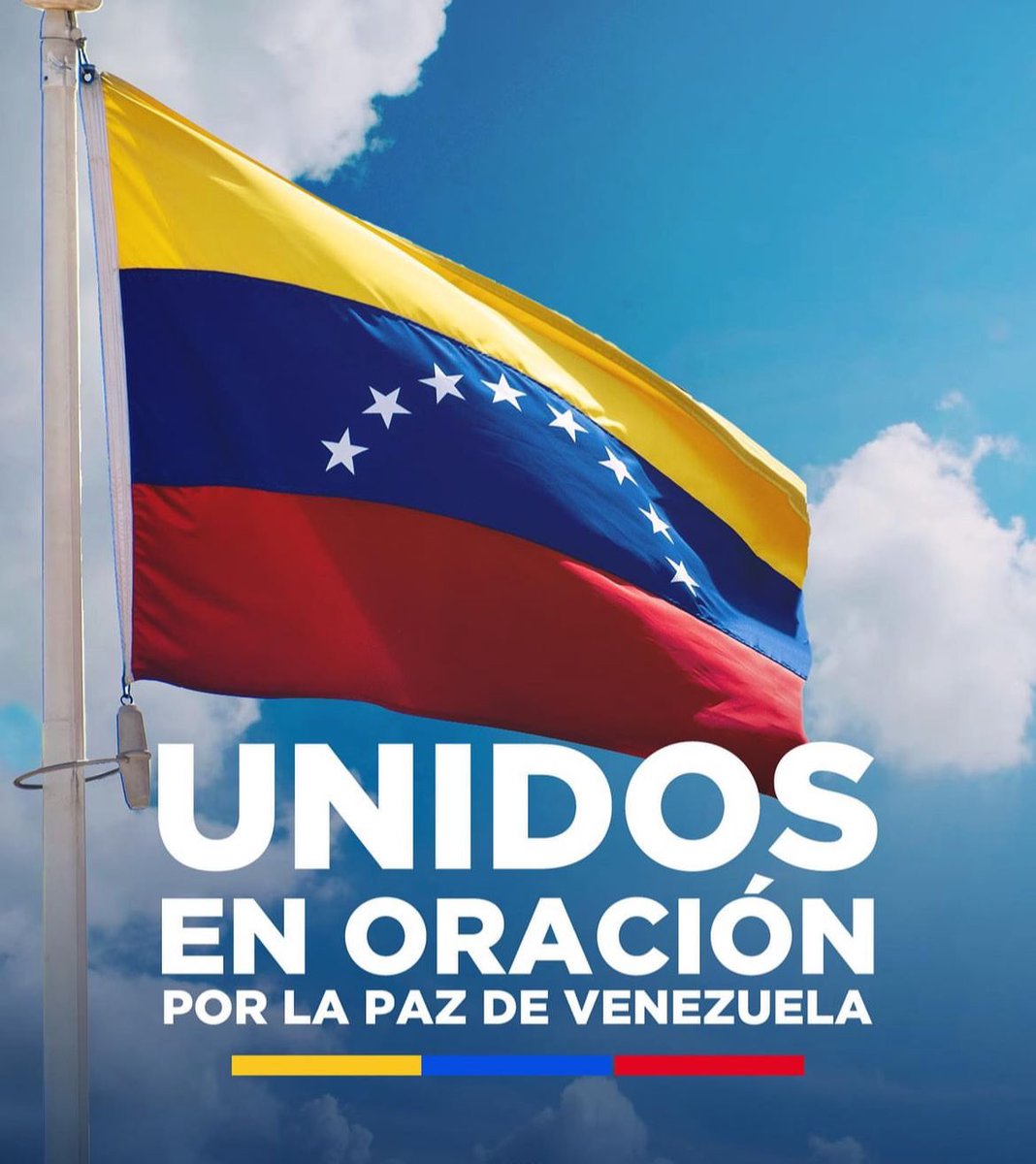 conquistadorja's tweet photo. Unidos en oración por #Venezuela https://t.co/Mc1ePx2Idc