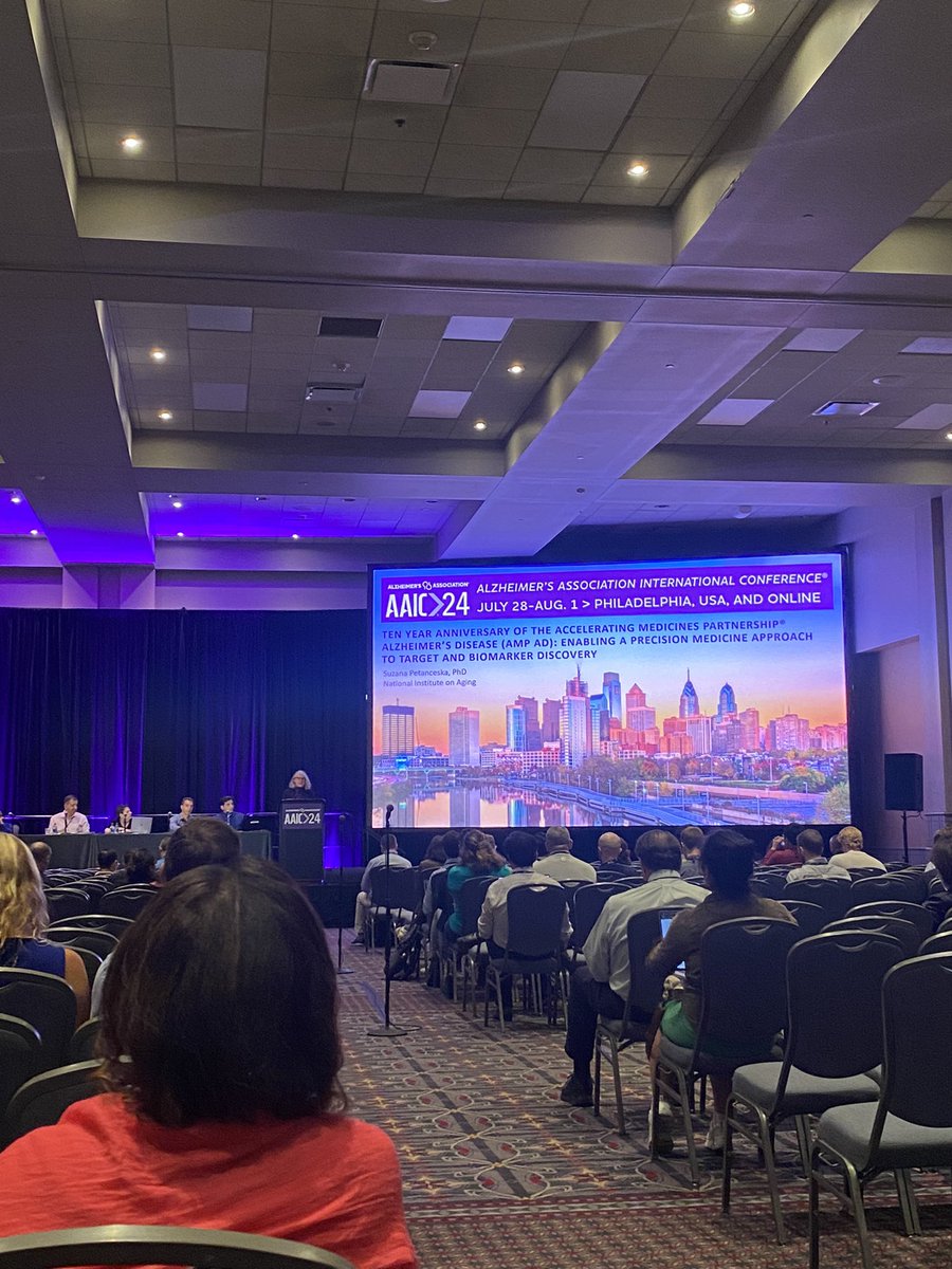 Shivakphp's tweet photo. Today I joined the AMP-AD session, celebrating their 10-year anniversary. We have been using their genomics/proteomics data since 2019, resulting in multiple publications, and truly appreciate their work and efforts.
@rushalzheimers
#AAIC24 #AMPAD https://t.co/Q0XfRhqTdC